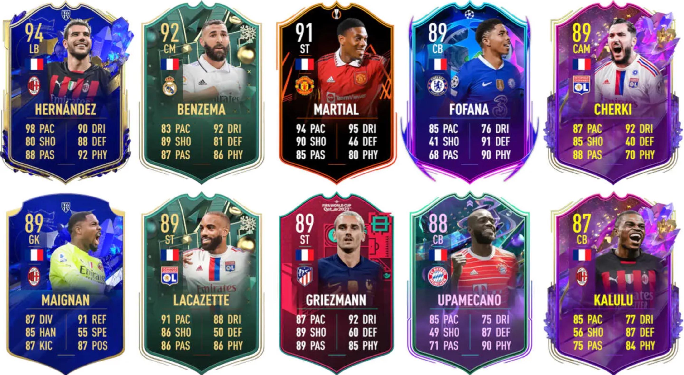 Cartas Fifa